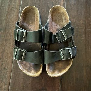 Birkenstock Arizona Sandals in black